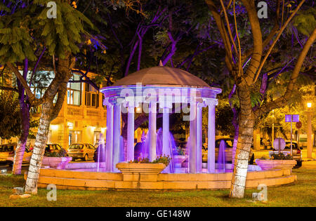 Brunnen im Zentrum Stadt von Paphos - Zypern Stockfoto