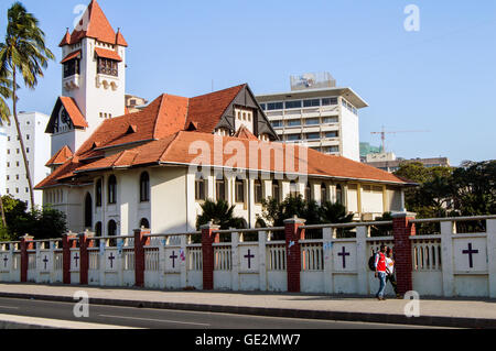 Azania Front lutherische Kirche, Dar-es-Salaam, Tansania Stockfoto