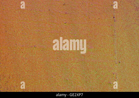 Orange lackiert Wand Textur Hintergrund Stockfoto