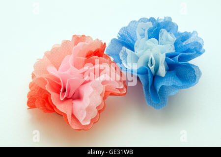 Farbiges Papier Handwerk von Blumen Stockfoto