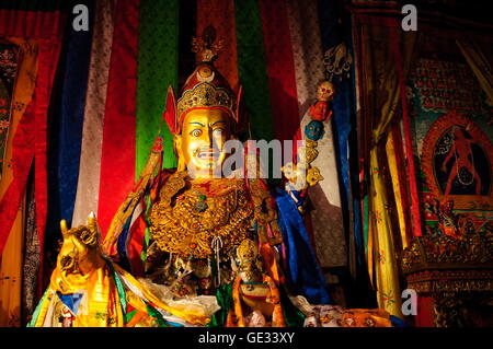 Geographie/Reisen, China, Tibet, Samye Kloster, Statue von Buddha, Additional-Rights - Clearance-Info - Not-Available Stockfoto