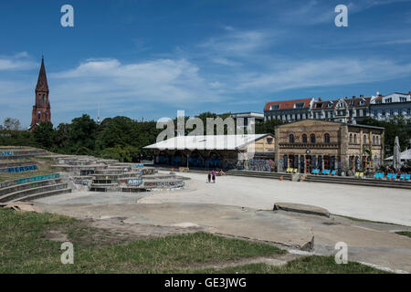 Berlin, Deutschland. 22. Juli 2016. Blick auf den Görlitzer Park in Berlin, Deutschland, 22. Juli 2016. Foto: PAUL ZINKEN/Dpa/Alamy Live News Stockfoto