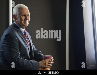 Cleveland, Ohio, USA. 21. Juli 2016.     auf der Republican National Convention 2016 im Quicken Loans Arena in Cleveland, Ohio am Donnerstag, 21. Juli, 2016.Credit statt: Ron Sachs/CNP. © Ron Sachs/CNP/ZUMA Draht/Alamy Live-Nachrichten Stockfoto