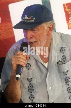 New York, New York, USA. 23. Juli 2016. Geschäftsmann, Gründer von Island Records CHRIS BLACKWELL besucht das 2016 Ozy Fusion Fest im Stadtpark statt. © Nancy Kaszerman/ZUMA Draht/Alamy Live-Nachrichten Stockfoto