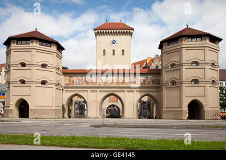 Geographie/Reisen, Deutschland, Bayern, München, Isartor (Stadttor), Additional-Rights - Clearance-Info - Not-Available Stockfoto