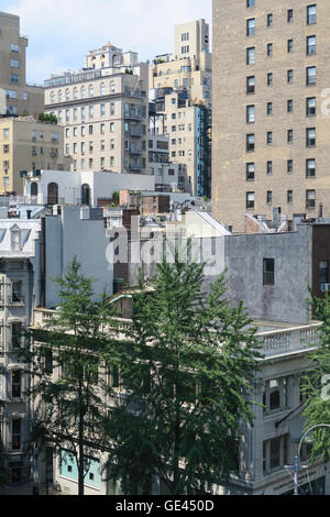 Gebäude, Lenox Hill Viertel, NYC, USA Stockfoto