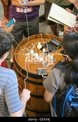 Nintendo New York Store Interieur, Rockefeller Center, NYC, USA Stockfoto