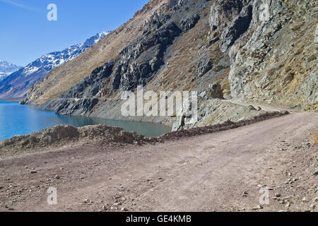 Embalse el Yeso Stockfoto