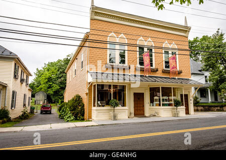 Elizabeth Locke Juwelen Store, 17 East Main Street, Boyce, Virginia Stockfoto