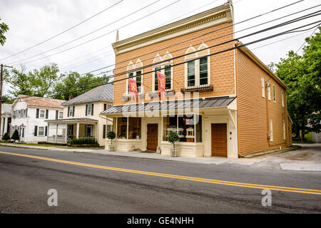 Elizabeth Locke Juwelen Store, 17 East Main Street, Boyce, Virginia Stockfoto