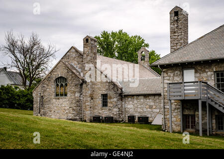 Emmanuel Chapel Episcopal Church, 9 West Main Street, Boyce, Virginia Stockfoto