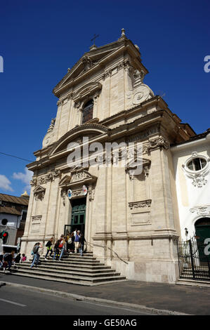 Italien, Rom, Kirche Santa Maria della Vittoria Stockfoto