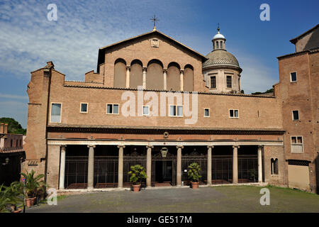 Italien, Rom, Basilica dei Santi Giovanni e Paolo Stockfoto