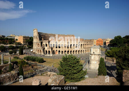 Italien, Rom, Kolosseum Stockfoto