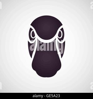 Ente-Logo-Vektor Stock Vektor