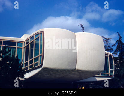 Marvin Goody in der Monsanto-Haus der Zukunft im Disneyland. Stockfoto