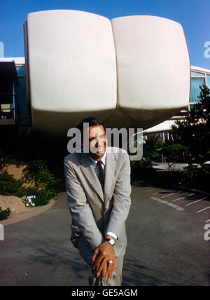 Marvin Goody in der Monsanto-Haus der Zukunft im Disneyland. Stockfoto