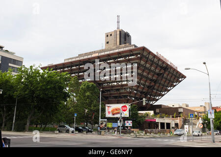 Slowakischen Rundfunks, Bratislava. Architekten Štefan Svetko, Štefan Ďurkovič und Barnabas Kissling Stockfoto