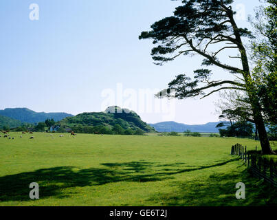 Dunadd Dark Age Festung, Kilmartin Valley Mitte Argyll, Schottland, Vereinigtes Königreich Stockfoto