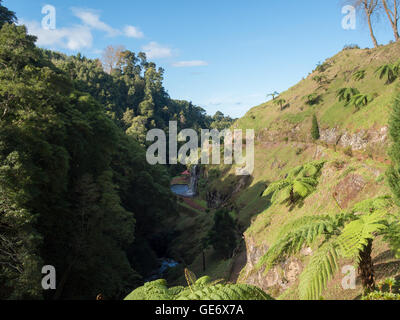 Parque Natural Ribeira Dos Caldeirões Landschaft Stockfoto