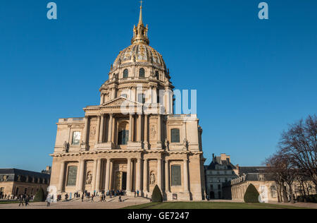 Palast von Les Invalides in Paris Stockfoto