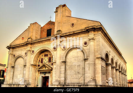 Tempio Malatestiano, der Kathedrale Kirche von Rimini Stockfoto