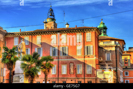 Giuseppe Garibaldi-Platz in Ravenna - Italien Stockfoto