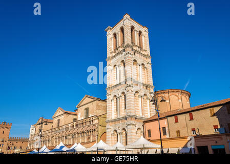 Basilica Cattedrale di San Giorgio in Ferrara, Italien Stockfoto