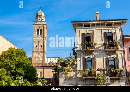 Santa Maria in Organo, eine römisch-katholische Kirche in Verona Stockfoto