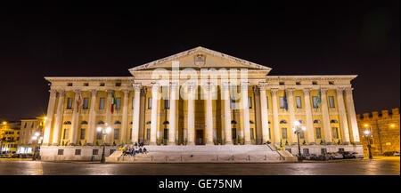 Palazzo Barbieri, einem neoklassizistischen Palast in Verona Stockfoto