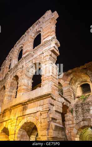 Die Arena von Verona, ein römisches Amphitheater in Italien Stockfoto