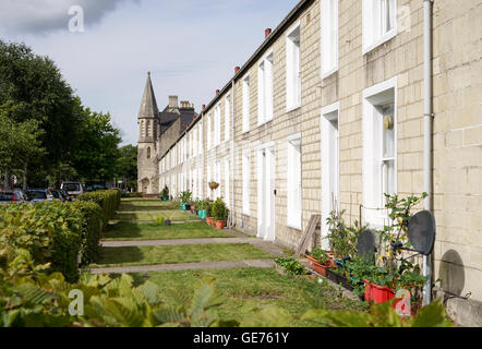 Ferienhäuser auf Faringdon Straße, Swindon, Wiltshire -1 Stockfoto