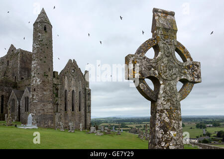 Der Rock of Cashel - County Tipperary in Irland Stockfoto