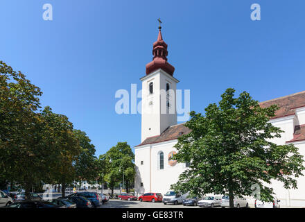 Wien, Wien: Kirche St. Peter und Paul in Kaiserebersdorf, Austria, Wien, 11. Stockfoto