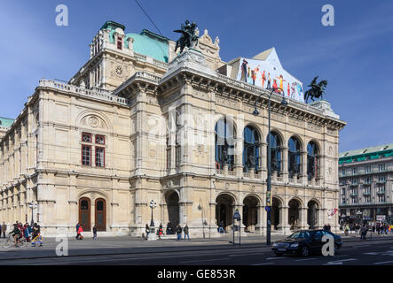 Wien, Wien: Staatliche Oper, Österreich, Wien, 01. Stockfoto