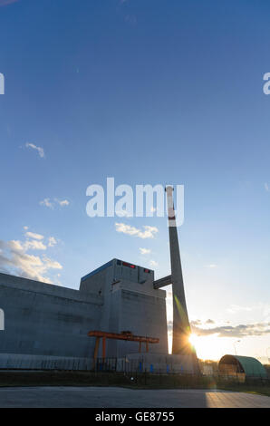 Zwentendorf an der Donau: Don nie im Atomkraftwerk Zwentendorf, Österreich, Niederösterreich, Niederösterreich in Betrieb gegangen, Stockfoto