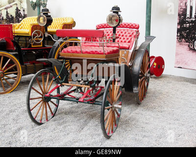 1893 Benz Vis-avis Typ Victoria, 4,5 cv 1785 cm3 20 km/h (Inv 1519) Stockfoto