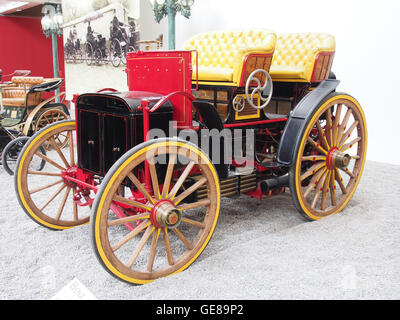 1893 Menier Double Phaeton, 2 Moteurs, 2 ab de V (Inv 0204) Foto 2 Stockfoto