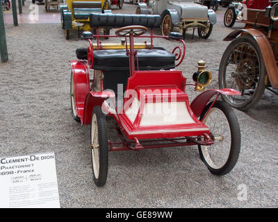 1898 Clement De Dion Phaetonnet, 269cc 2, 25cv 35kmh (Inv 1918) Foto 1 Stockfoto