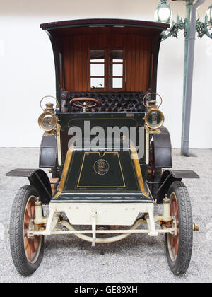 1898 Panhard-Levassor Tonneau Fermé Typ A2, 1653cc 6cv 30kmh (Inv 2220) Foto 3 Stockfoto