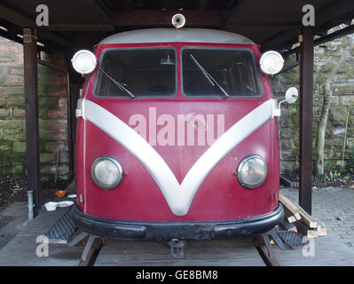 DB-Klasse Klv 20-5026 VW T1, Pfalzbahn-Museum, Eisenbahnmuseum Neustadt-WeinstraC39Fe bild5 Stockfoto