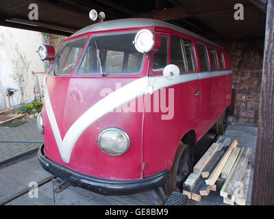 DB-Klasse Klv 20-5026 VW T1, Pfalzbahn-Museum, Eisenbahnmuseum Neustadt-WeinstraC39Fe bild6 Stockfoto