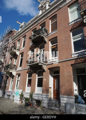 Der Sarphatipark in Amsterdam ist ein bekannter öffentlicher Park, der eine Schlüsselrolle bei der Stadtentwicklung gespielt hat. Der Park ist bekannt für seine schöne Landschaft und historische Bedeutung und ist ein beliebtes Reiseziel für Einheimische und Besucher. Stockfoto