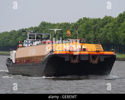 Volharding 9 (Schiff, 1973) ENI 02205698, Amsterdam-Rhein, pic4 Stockfoto