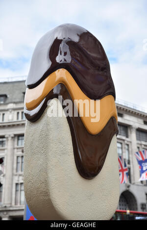 Regent Street, London, UK. 24. Juli 2016. Regent Street ist für Summer Streets jeden Sonntag im Juli geschlossen. © Matthew Chattle Stockfoto