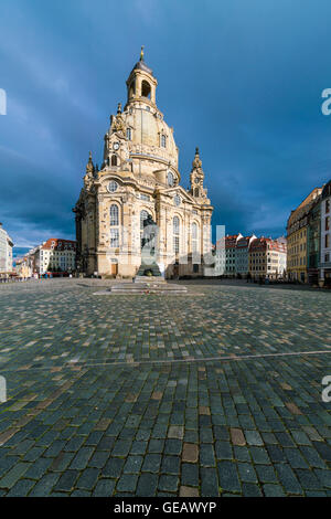 Altstadt, Neumarkt, Frauenkirche, Dresden, Sachsen, Deutschland Stockfoto