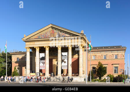 Budapest: Kunstzentrum am Heldenplatz (Hösök Tere), Ungarn, Budapest, Stockfoto