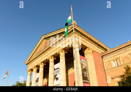 Budapest: Kunstzentrum am Heldenplatz (Hösök Tere), Ungarn, Budapest, Stockfoto