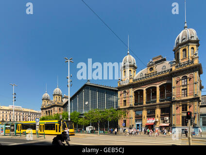 Budapest: Western Railway Station (Nyugati Palyaudvar), Ungarn, Budapest, Stockfoto