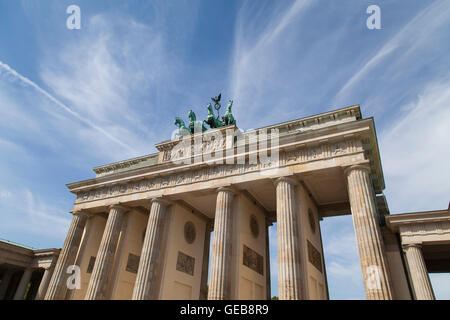 Brandenburger Tor in Berlin Stockfoto